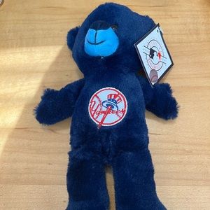 ONE BRAND NEW OFFICIALLY LICENSED MLB NY YANKEES 9” TEDDY BEAR CTM4